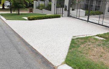 Non-standard crossovers (Eg. Exposed aggregate, cobblestone and liquid limestone)